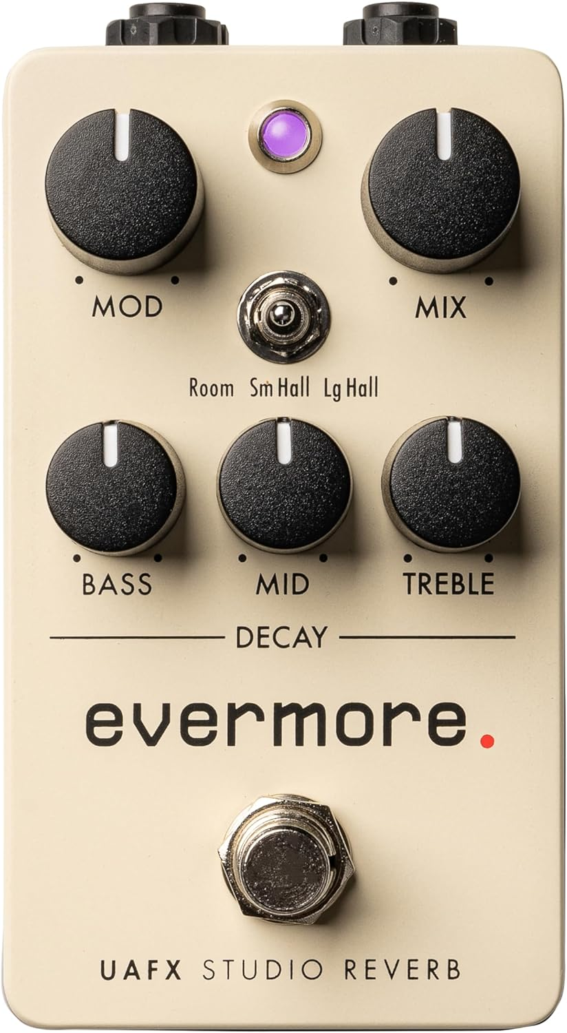 Universal Audio UAFX Evermore Studio Reverb Pedal image number 2