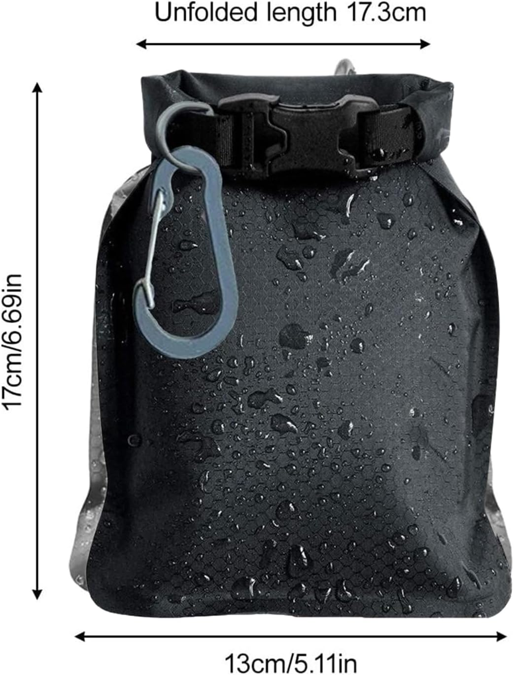 Waterproof Soap Bag - Leakproof Roll Seal Travel Soap Bag Mesh Pockets | Bar Soaps Holder with Foaming Nets Hook | for Gym Camping Outdoor Swimming Holiday, Durable Nylon - Hot Pink image number 6