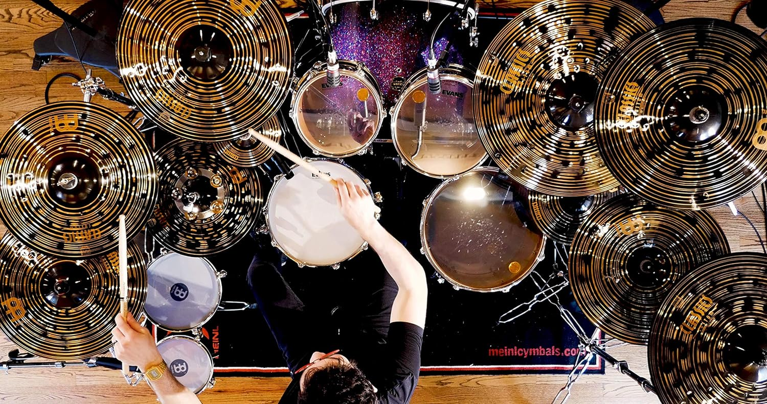 Meinl Cymbals 12" Splash Cymbal - Classics Custom Dark - MADE in GERMANY (CC12DAS) image number 5