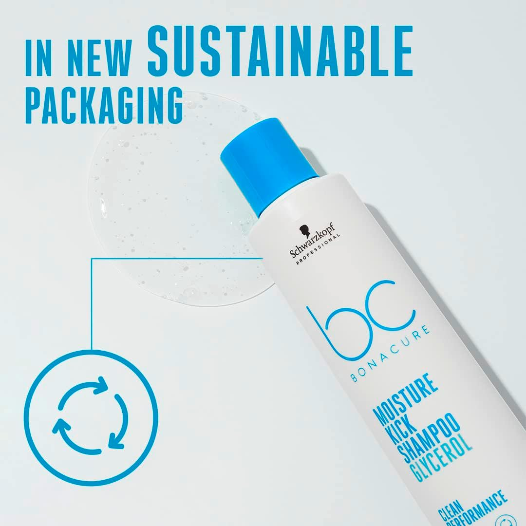 Schwarzkopf BC Moisture Kick Shampoo 1000 Ml image number 2