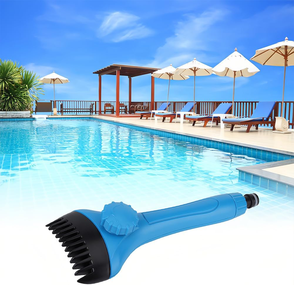 Joyzan Pool Filter Cleaner, Cartridge Cleaner Removes Leaves Debris Dirt Hot Tub Filter Cartridge Cleaner Tool with Hose Connection Adjusting Knob image number 1