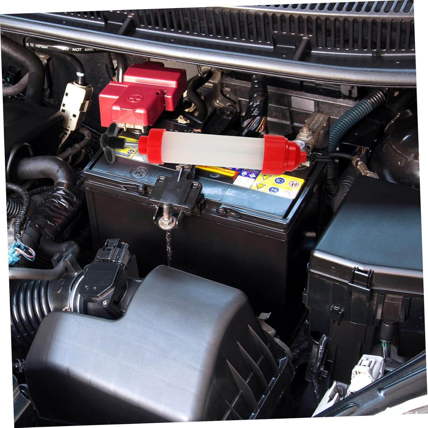 Anneome Automotive Oil Suction Pump Extractor Fluid Extractor for Oil Change Brake Fluid Transfer Pump Car Maintenance Tool image number 1