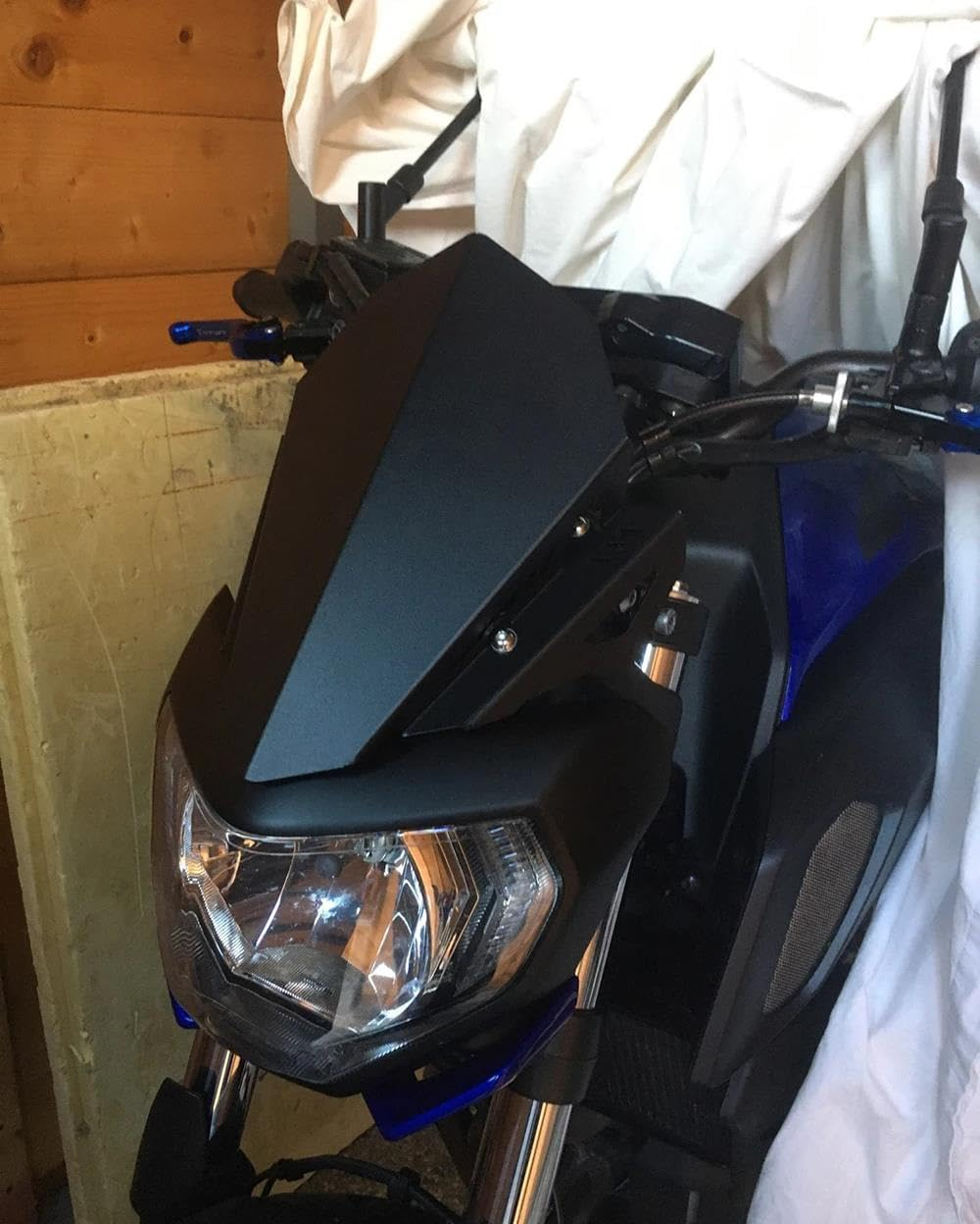 VEAEKNCFCB for Y&Amaha for MT-07 for FZ-07 2018 2019 2020 Motorcycle Parts Front Windshield Windscreen Wind Deflector Shield Fairing Motorcycle Wind Deflector Windscreen image number 3