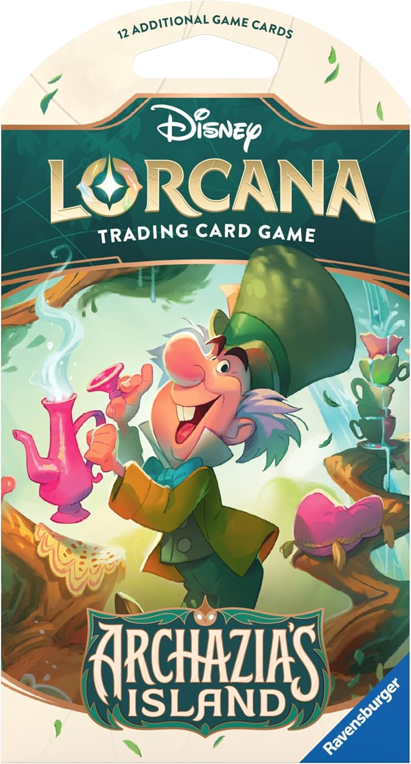 Disney Lorcana S7 Archazia'S Island Booster Sleeve image number 1