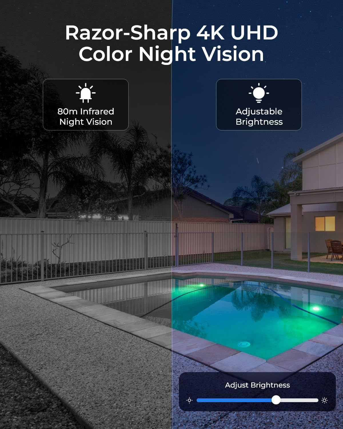 REOLINK RLC-823S2, Smart 4K/8MP UHD PTZ Dome Security Camera with Cutting-Edge 16X Optical Zoom and 3D, Spotlights Color Night Vision, Person/Vehicle/Animal Detection, 2 Way Talk, 24/7 Recording image number 2