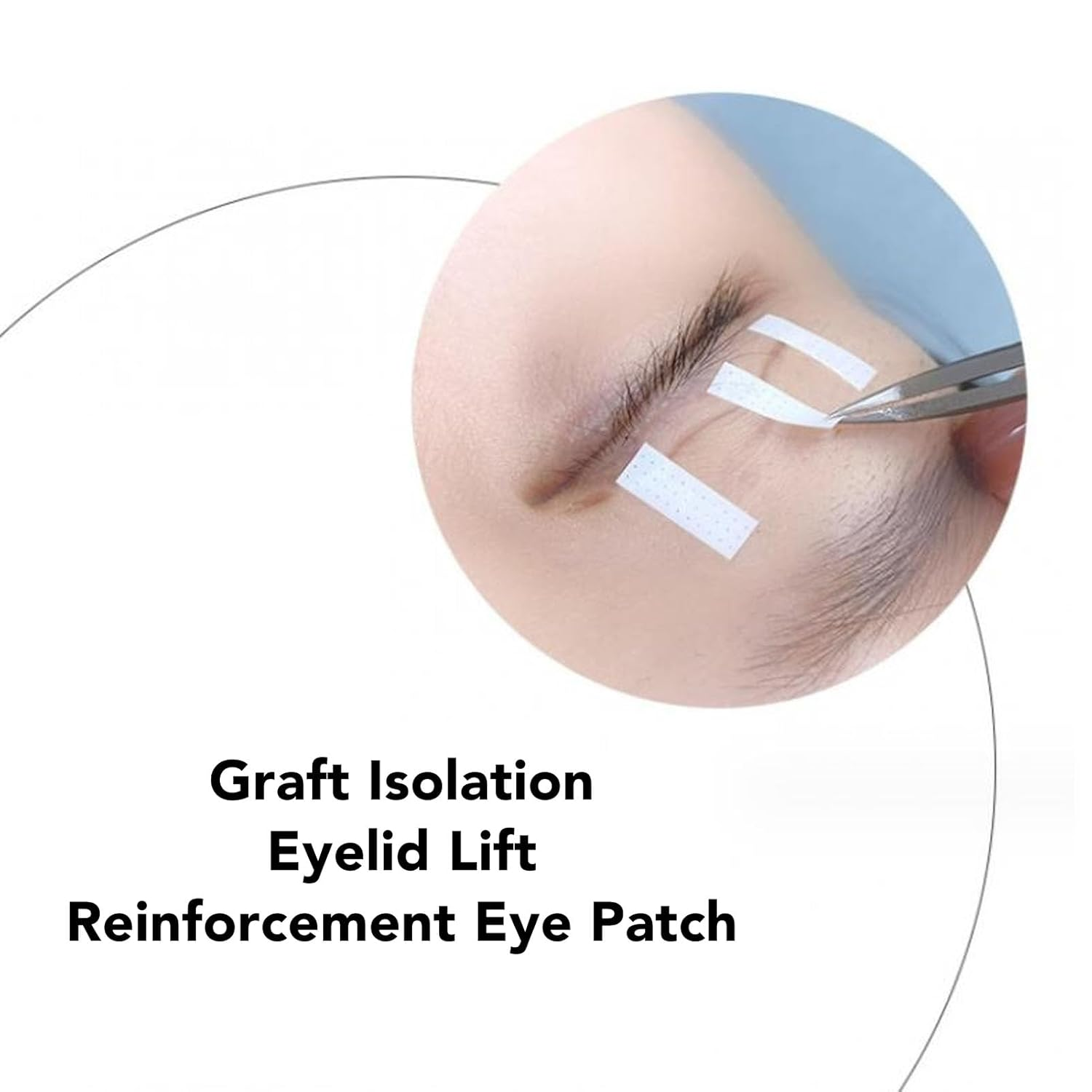 Eyelash Extension Tape 30 Rolls PE Elastic Point Break Design Lash Extensions Tape Easy for Beauty Salon Use image number 2