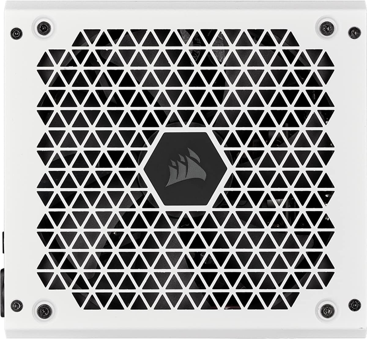 Corsair RM850 (2021), RM Series, 850 Watt 80 plus Gold Fully Modular ATX Power Supply (Three EPS12V Ports, Quiet Operation, Zero RPM Fan Mode, Capacitors Rated at 105 &deg;C), White image number 4