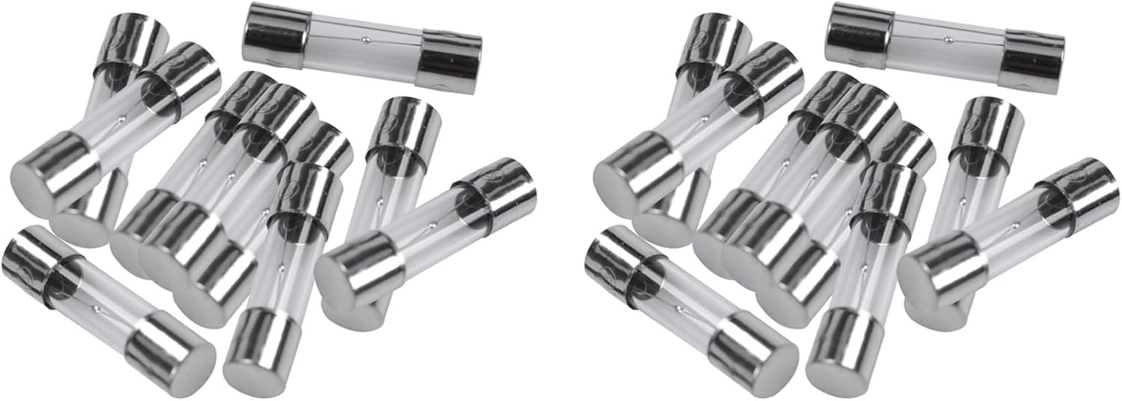 20 Pcs 250V 3A 3Amp Slow Blow Glass Fuses Tubes 5Mm X 20Mm image number 5