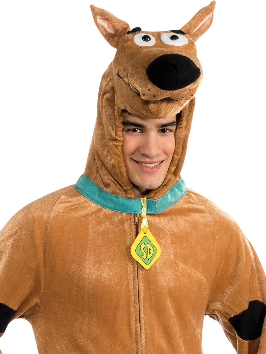 Scooby Doo Deluxe Costume for Adults - Scooby Doo - Standard image number 2