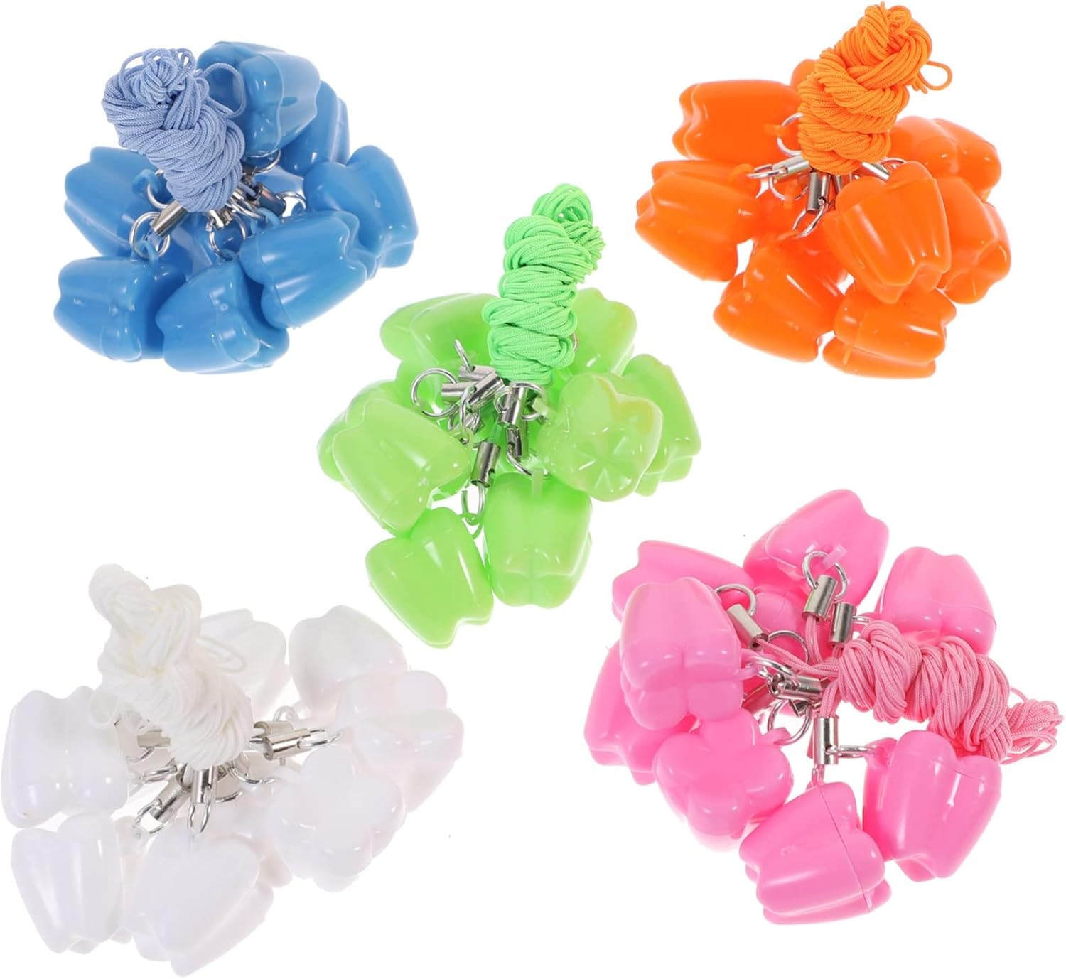 Baby Tooth Keepsake Box and Storage Organizer for Children Small Plastic Tooth Holder Case with 50Pcs Capacity Baby Keepsake Case for Collection and Souvenir Storage Random Color