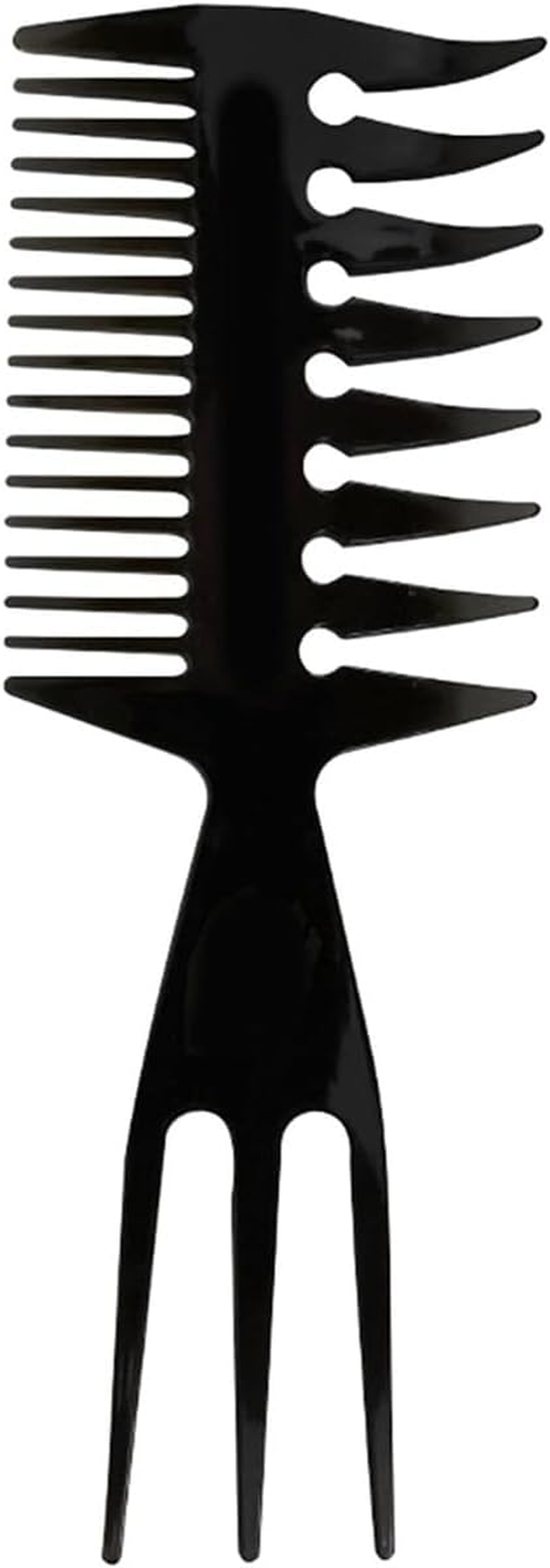 AIMALL 3-In-1 Hair Comb Styling Tool for Salon and Home Use &ndash; Professional Quality Fish Tail, Wide Tooth, and Dual-Sided Comb image number 4