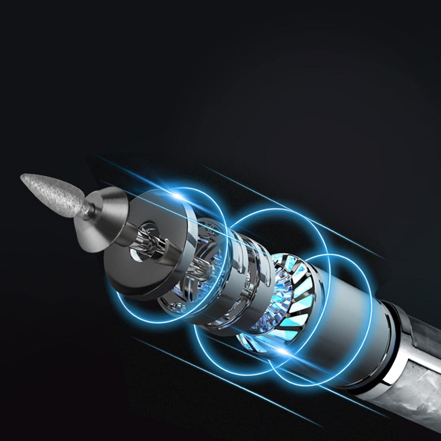 Evikoo Electric Nails Grinder - Toenail File for Thick Nails - Professional Nail Filer - Toe Thick Nails Kit - Human Cordless Manicure Nail Grinder, Toenail Grinder for Thick Toenails image number 5