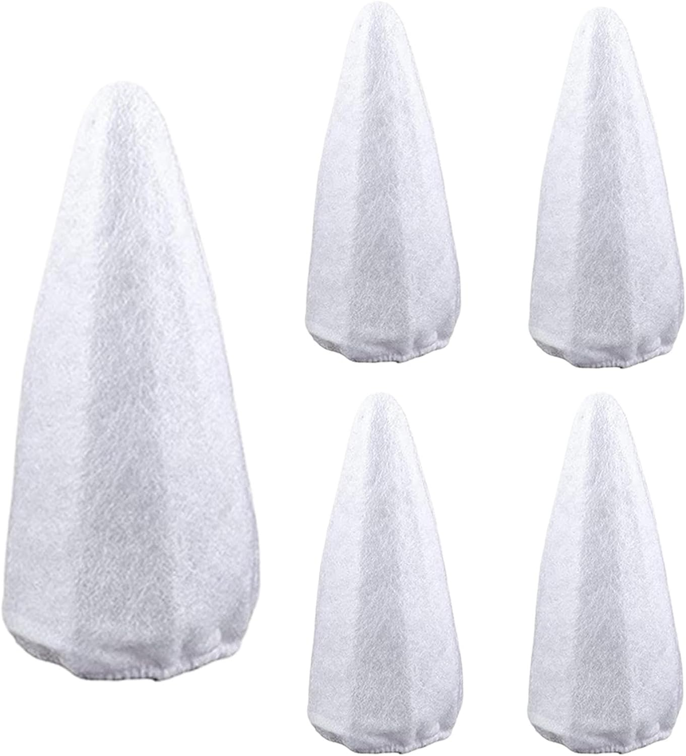 Pool Filter Bags | Fine Mesh Cleaning Vacuum Net | 5X Vacuum Filter Replacement Parts, All-Purpose Leaves Catcher for Swimming Pools image number 3