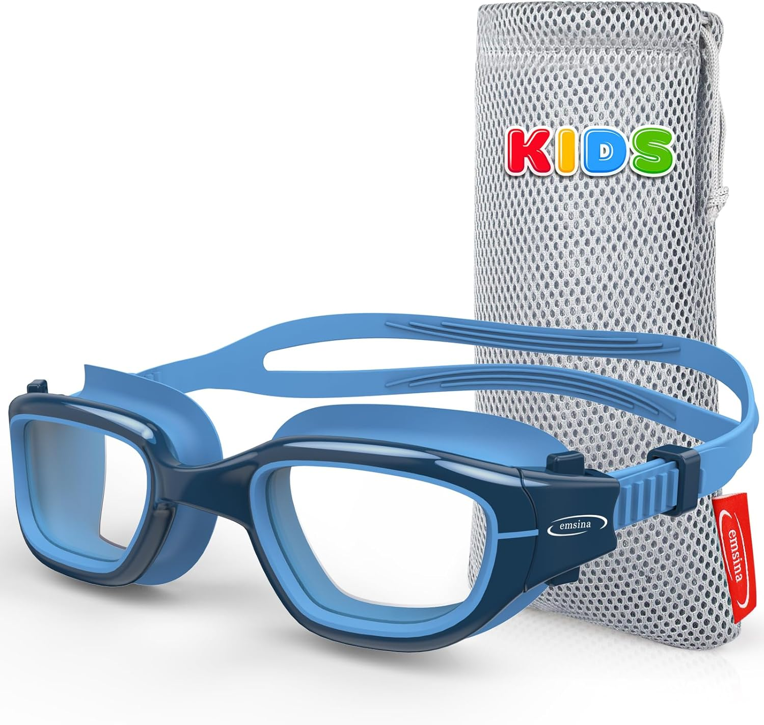 Kids Swim Goggles,Super Anti-Fog Swimming Goggles for Kids Age 7-12 Boys and Girls image number 3