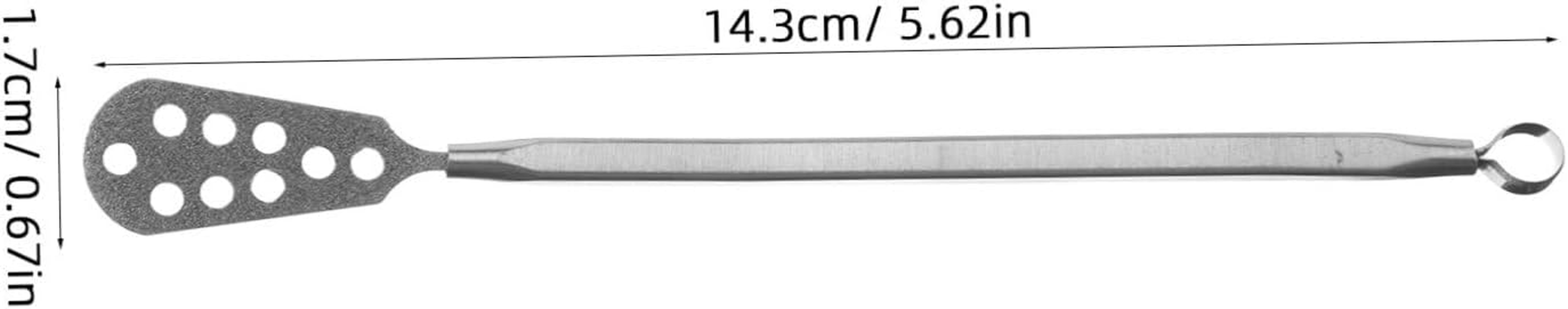 Ipetboom Portable Stainless Steel Foot Scrubber with Dual Head Design Lightweight Exfoliating Tool for Dead Skin Removal Durable and Convenient Foot Care image number 3