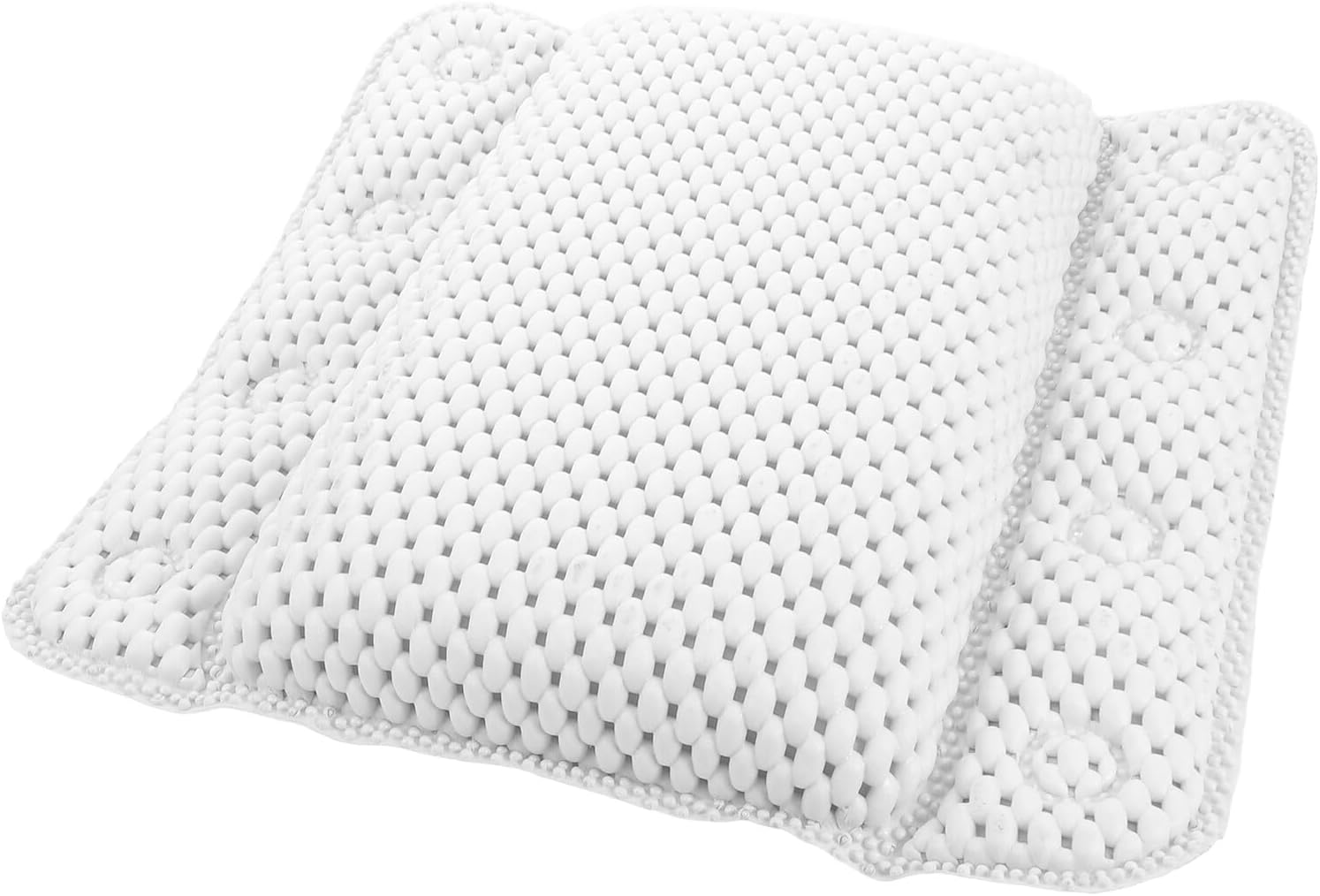 COLLBATH Ergonomic Bathtub Headrest Pillow with Non-Slip Suction Cups, Soft PVC Foam Tub Cushion for Neck and Back Support, Thickened Relaxing Bath Pillow for Home Bathroom Spa Use image number 3