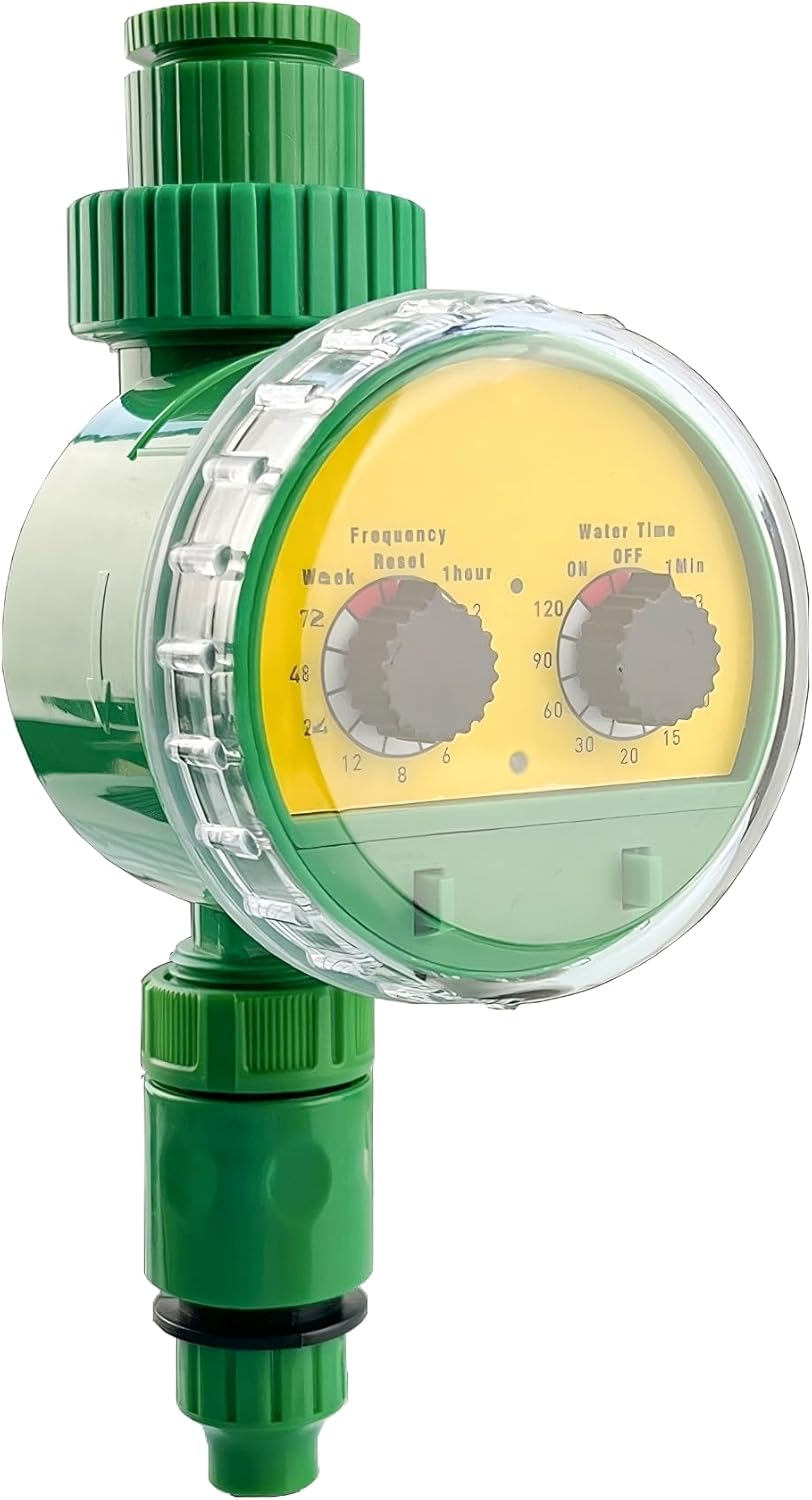 Automatic Watering Timer for Garden, Balcony, Greenhouse and Outdoor Plants with Weekly and Daily Programmes (Dual Dial) image number 4