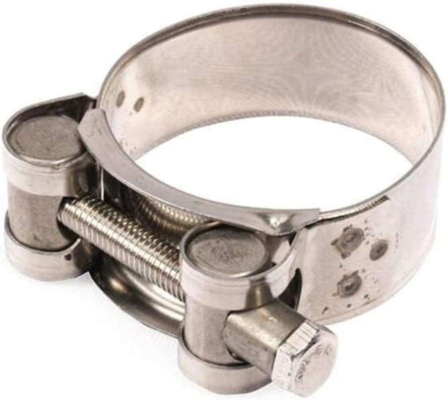 Stainless Steel Exhaust Band Clamp, 48-51Mm, Motorcycle and Automotive Replacement Part image number 5