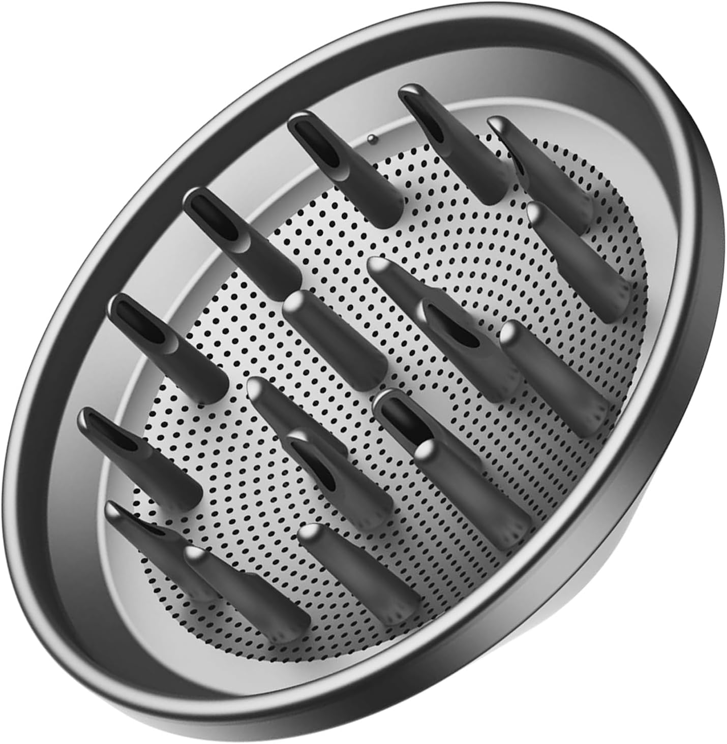 Hair Diffuser LKV Hair Dryer Diffuser Opzetstuk for Krullend En Natuurlijk Golvend Hair Volume Dispenser for Curls & Waves, Lightweight Design for Travel and Home