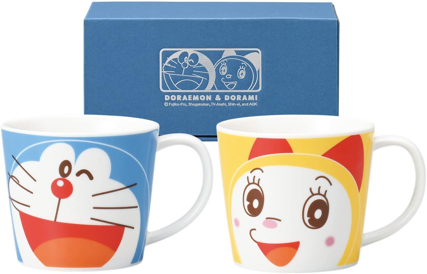 Kaneshotouki 070120 Doraemon Mug, New Face Mug, Size M, Approx. 9.5 Fl Oz (280 Ml), Made in Japan image number 6