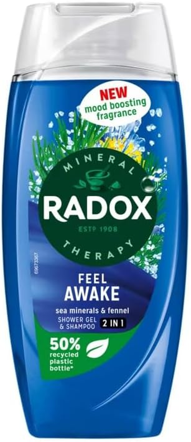 Radox Shower Gel Bundle for Everyday Use | 1X250Ml Uplifting | 1X250Ml Feel Ready | 1X250Ml Revive | 1X250Ml Feel Detox | 1X250Ml Feel Refreshed | 1X250Ml Feel Awake image number 6