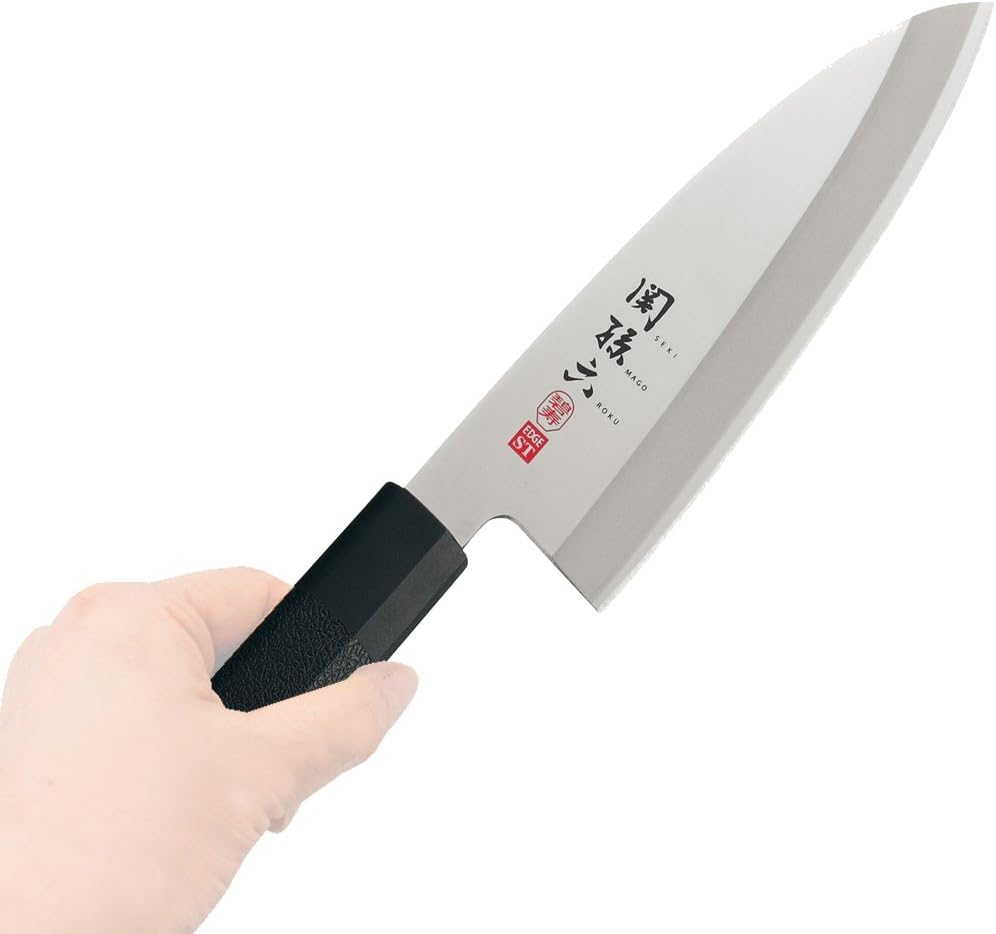 Kai Kai AK5074 Japanese Knife, Deba, Magoroku Seki, Stainless Steel, 6.5 Inches (165 Mm), Hekiju, Made in Japan image number 3