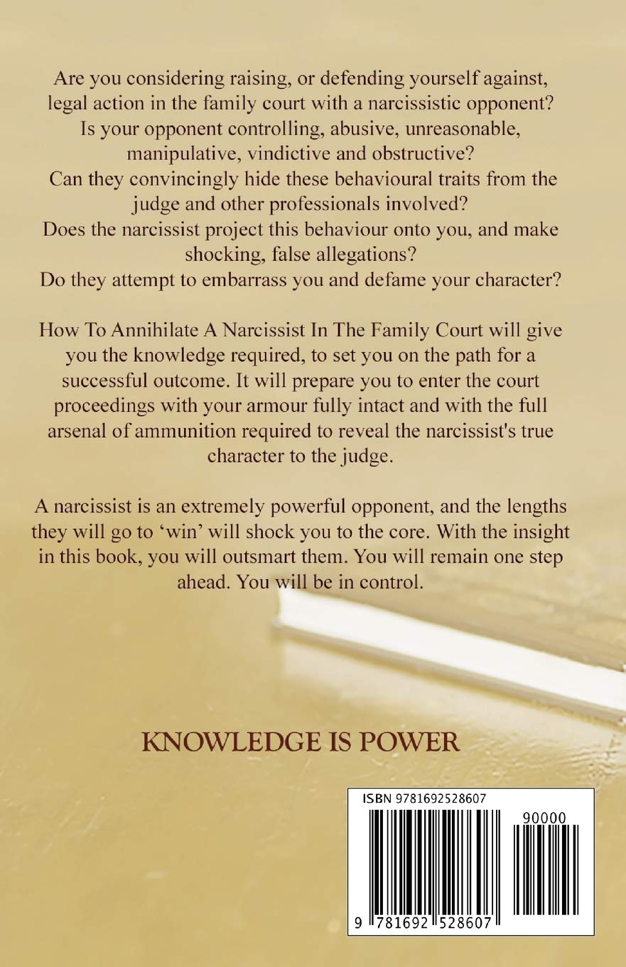 How to Annihilate a Narcissist: in the Family Court image number 1