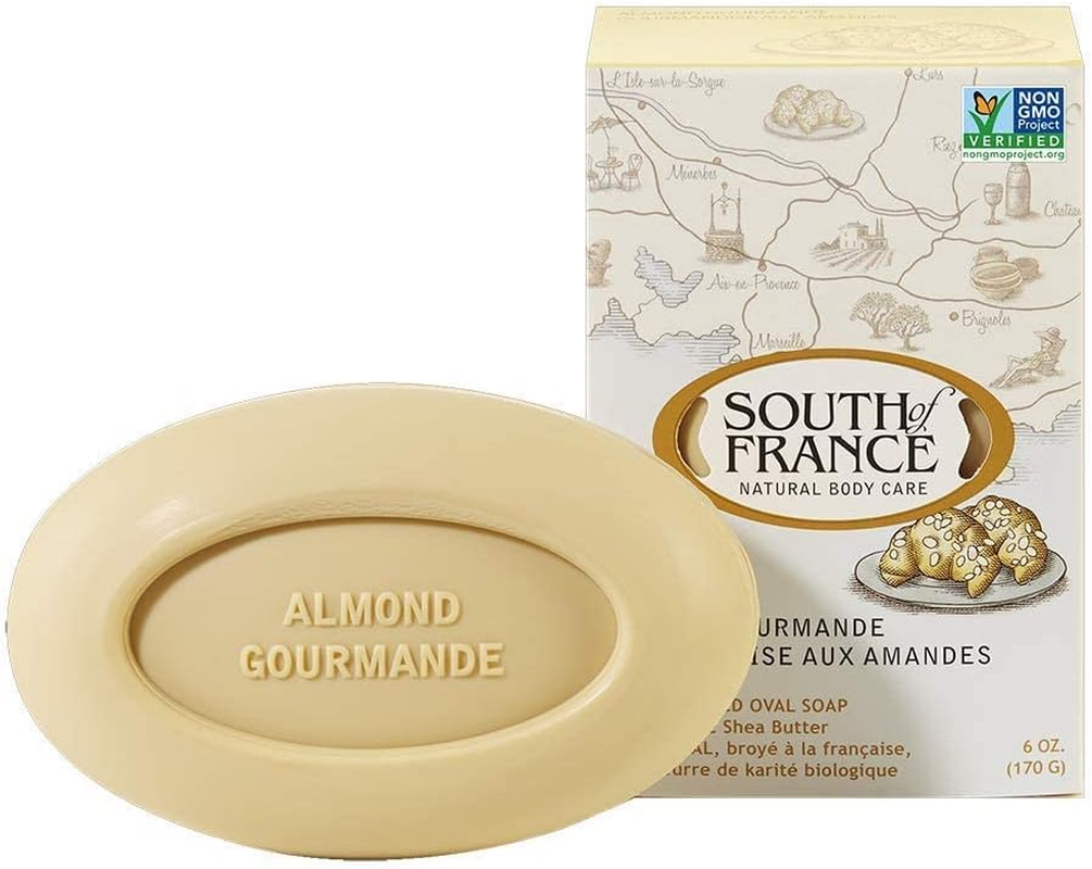 Healthiest Bars South of France Bar Soap - 6 Fragrance Variety Bundle, 6 Ounce Bars in Box image number 2