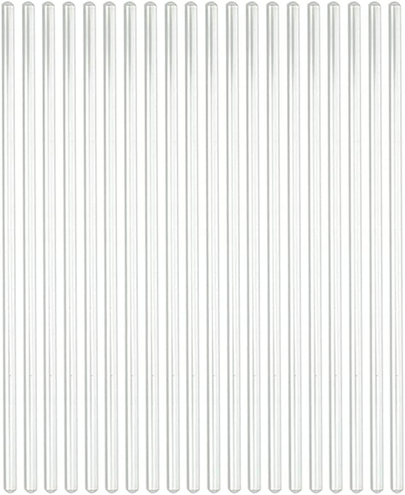 Mipcase Coffee Stir Sticks Glass Stirring Rod 20Pcs: Laboratory Stirring Stick Glass Stir Sticks Experiment Stirring Kit for Lab Science Education Coffee Stirrers image number 4