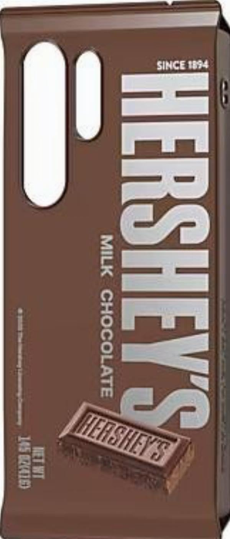 Designed for Samsung SBS Hershey'S Milk Chocolate Snack Case for Galaxy S25 Ultra, Iconic Chocolate Bar Design, Bumper Case, Brown image number 1