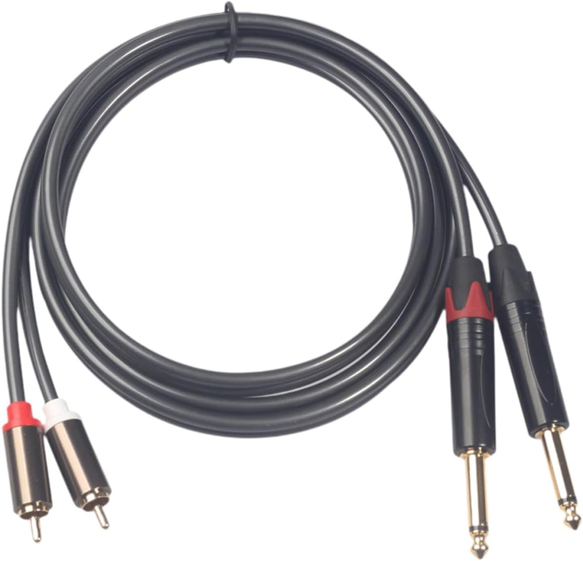 Ｓｉｍｈｏａ RCA Male to RCA Male Audio Link for Home Amplifier and Speaker, 2M image number 3