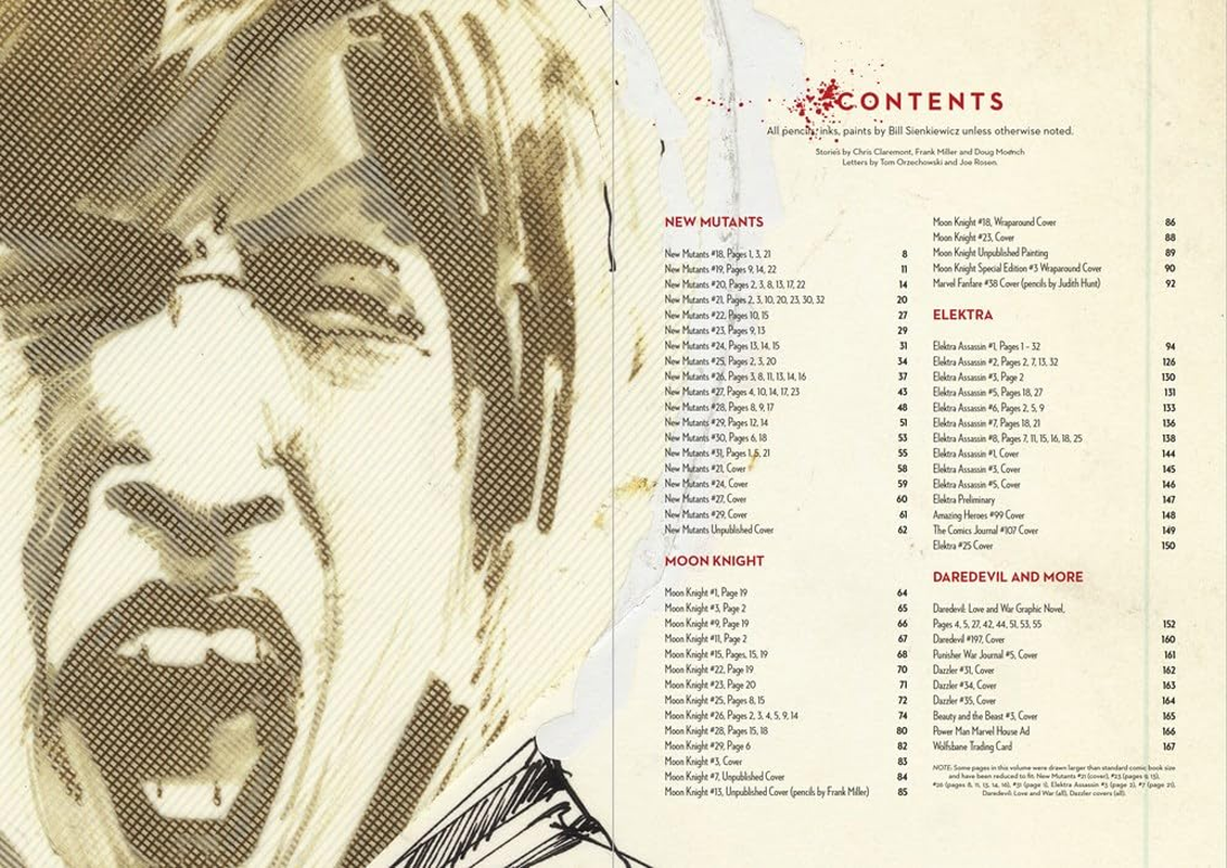 Bill Sienkiewicz'S Mutants and Moon Knights and Assassins Artisan Edition image number 2