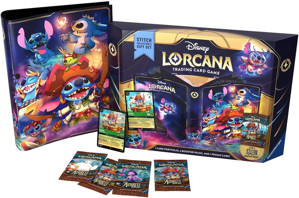 Disney Lorcana Azurite Sea Collector'S Gift Set: Stitch image number 3
