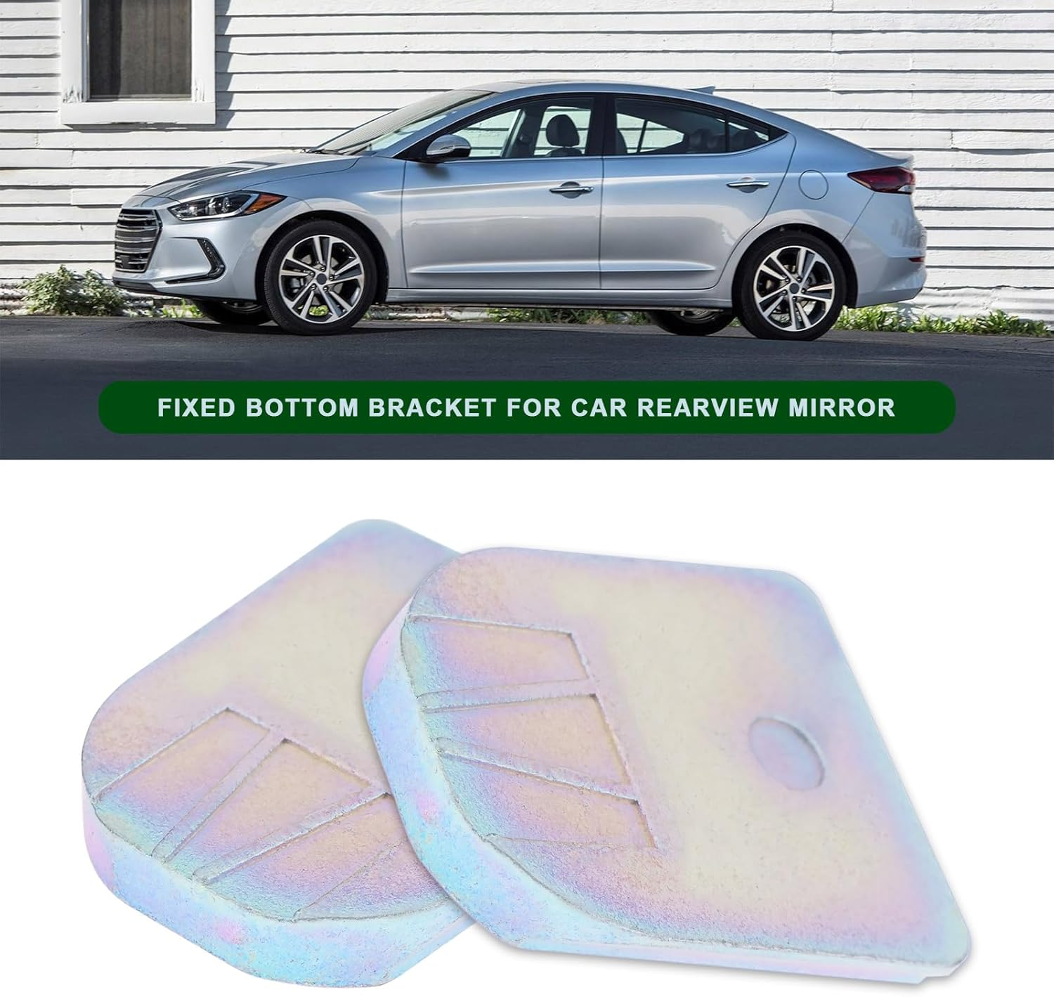 Be in Your Mind 2Pcs Car Interior Rear View Mirror Fixing Bracket 851032H000 85103-2H00 Compatible with Ford Elantra 11-15 C-Max 2007-2019 image number 6