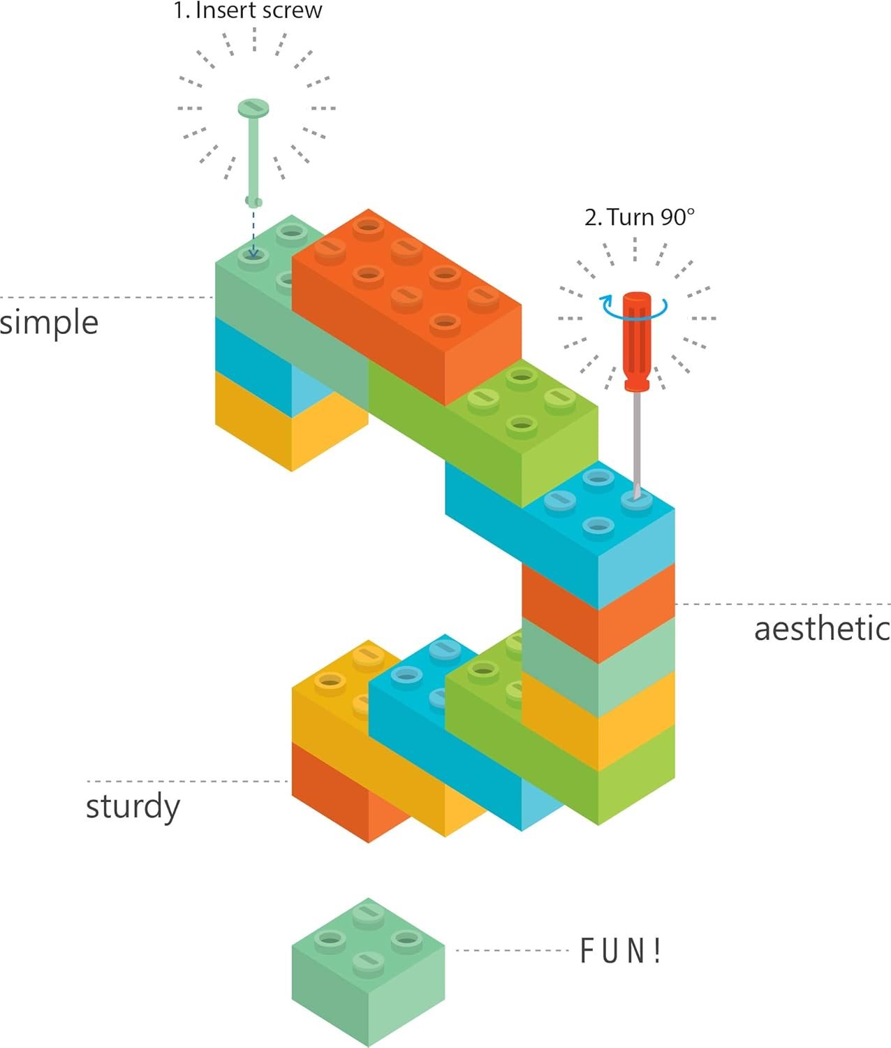 JEKCA Labrador Retriever Brown 19Cm - 770Pcs Animal Building Set - Age 7+ image number 1