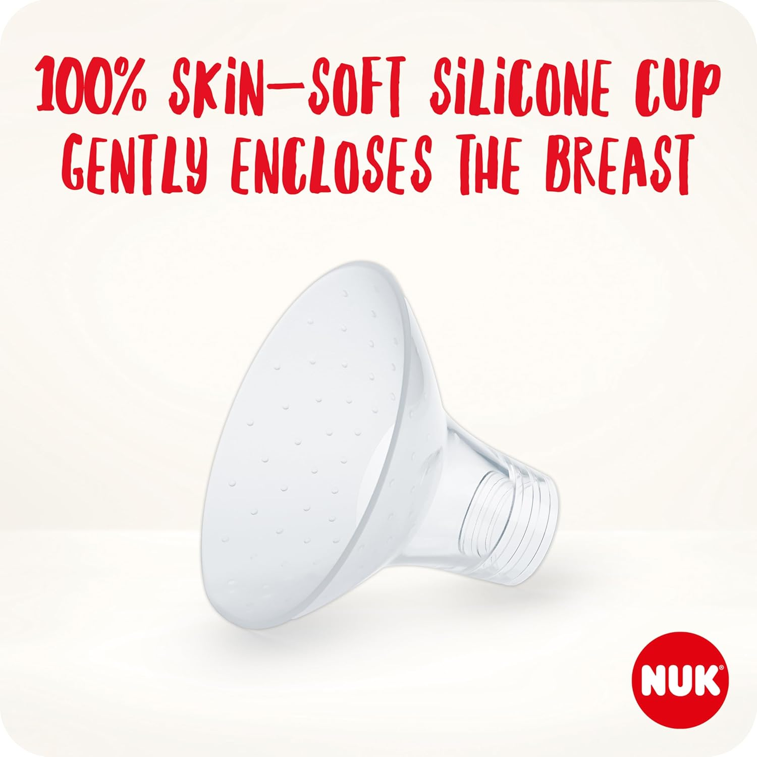 NUK Soft & Easy Electric Breast Pump | 100% Silicone Soft Cups | Small, Lightweight & Quiet | Rechargeable Battery for Travel | 24Mm & 27Mm Cups | 1 X Perfect Match Baby Bottle image number 5