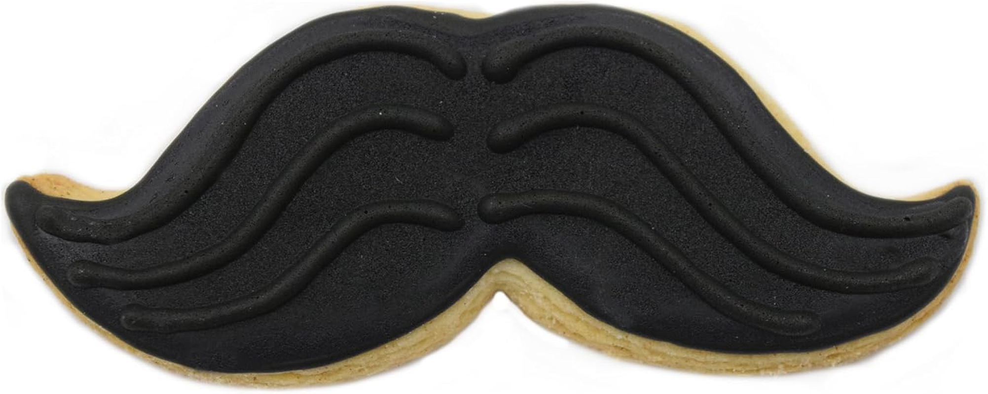 R&M International 1933 Handsome Gents Cookie Cutters, Bow Tie, Top Hat, Moustache, Champagne Bottle, Neck Tie, 5-Piece Set image number 3