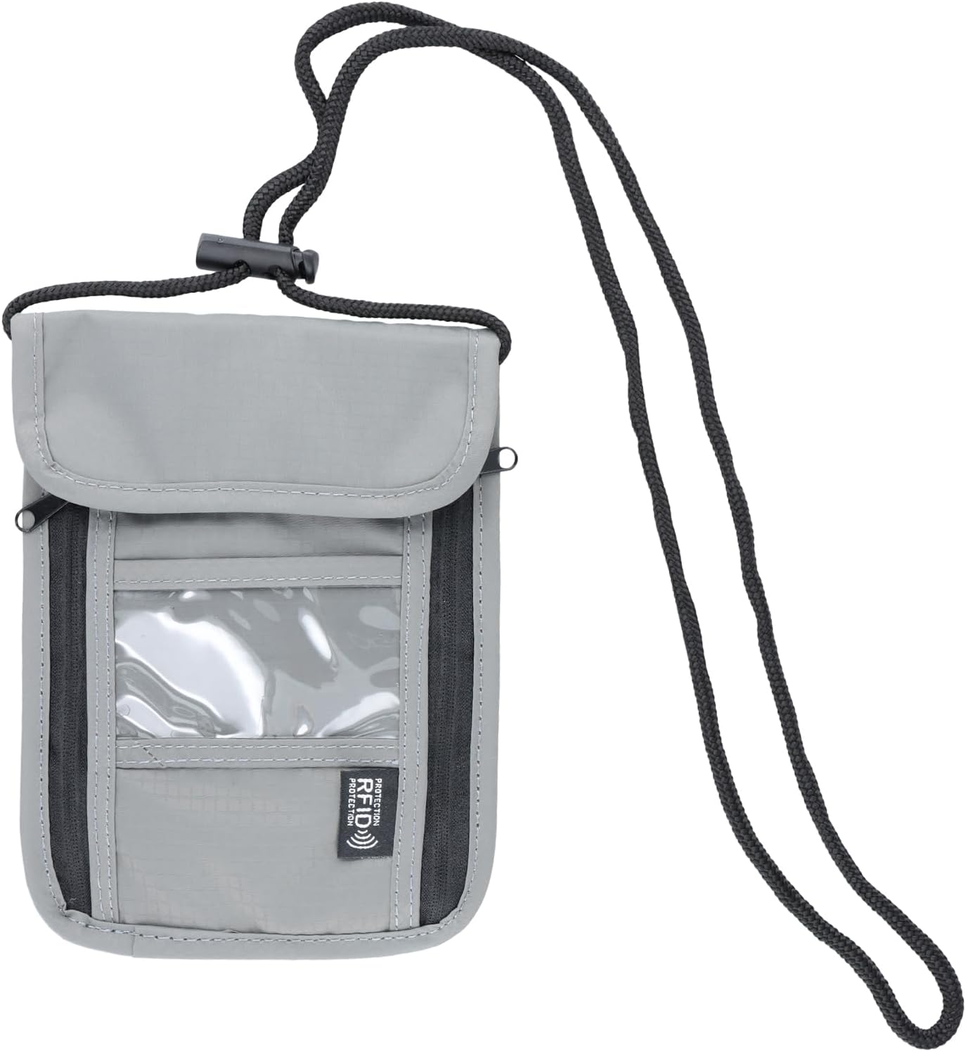 Amexo Neck Pouch, Passport Bag with RFID Protection, Mobile Phone Shoulder Bag, Men'S Anti-Theft Bag for Children, Boys, Girls, Women