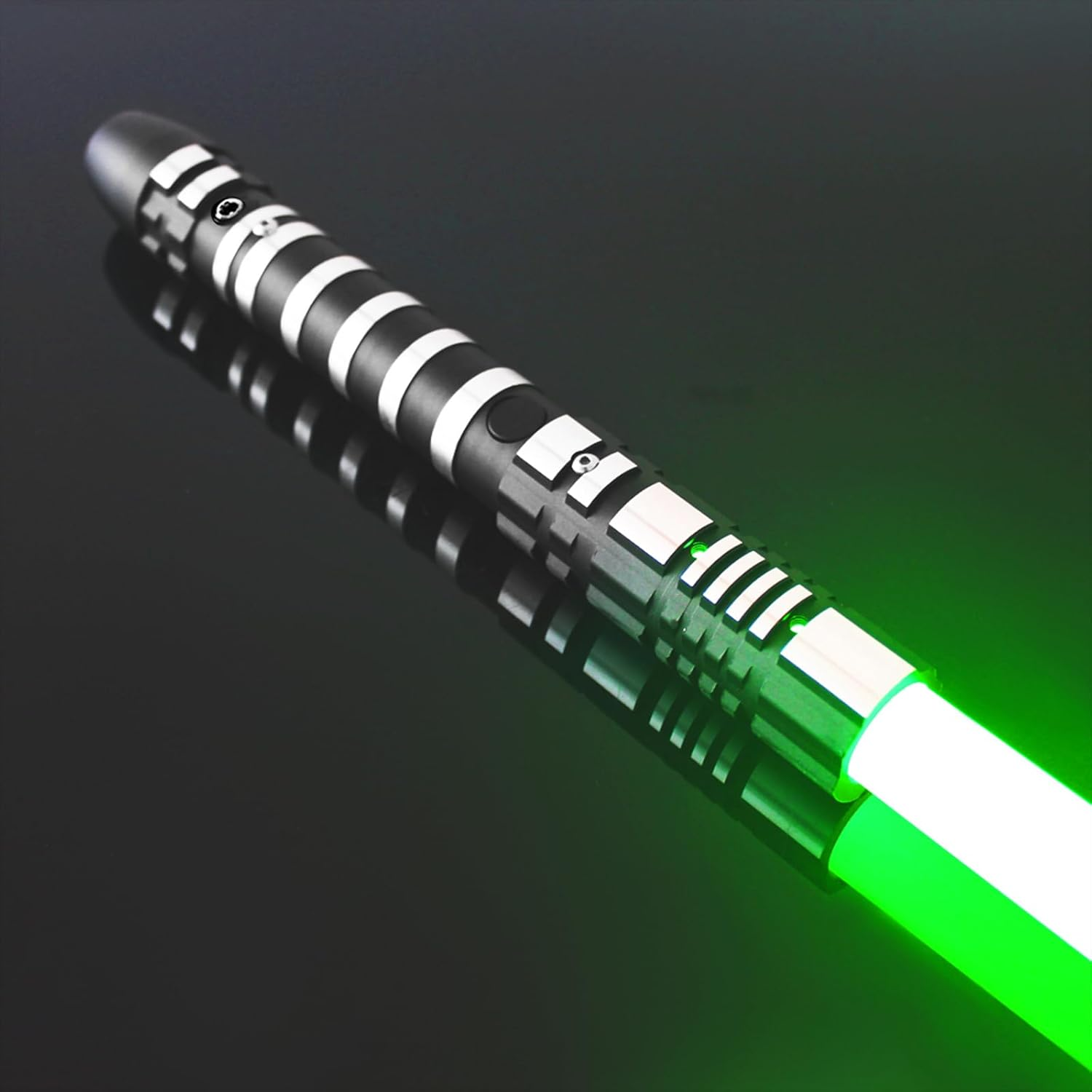 YDD Genius Lightsaber, Upgraded RGB 16 Colors, 4 Sound Modes, Rechargeable Light Saber Toy with Sturdy Metal Handle, USB Charge, Suitable for Children and Adults Dress up & Pretend Play (99Cm)
