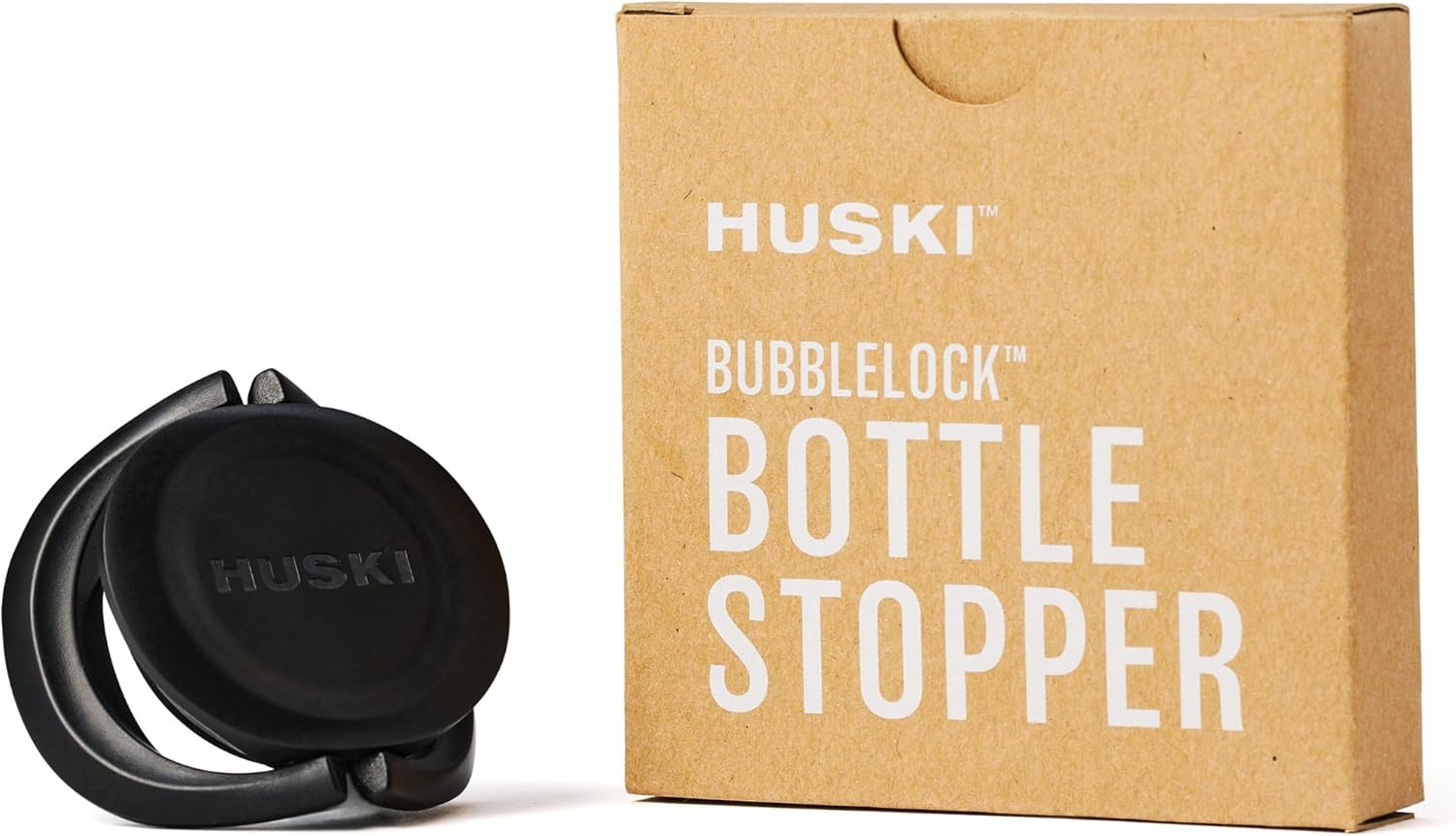 Huski Bubblelock&trade; Bottle Stopper | New | Compact & Convenient Champagne Stopper | Wine & Bar Accessories | Fits in the Huski Champagne Cooler | Wine Gifts image number 3