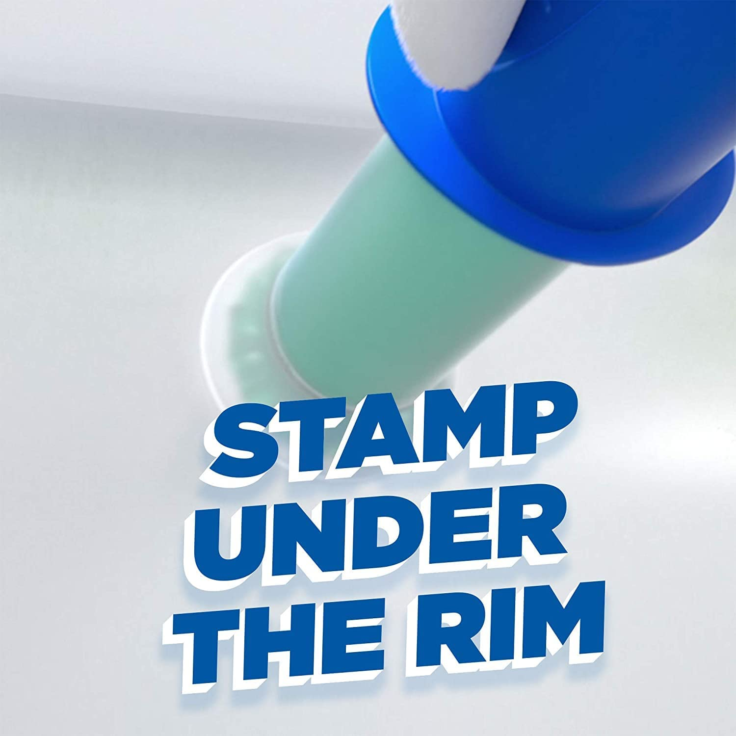 Duck Fresh Discs Toilet Bowl Cleaner, Marine Fragrance, Reusable Dispenser and 1 X Gel Refill with 6 Toilet Discs, 36Ml Tube (Pack of 4) image number 3