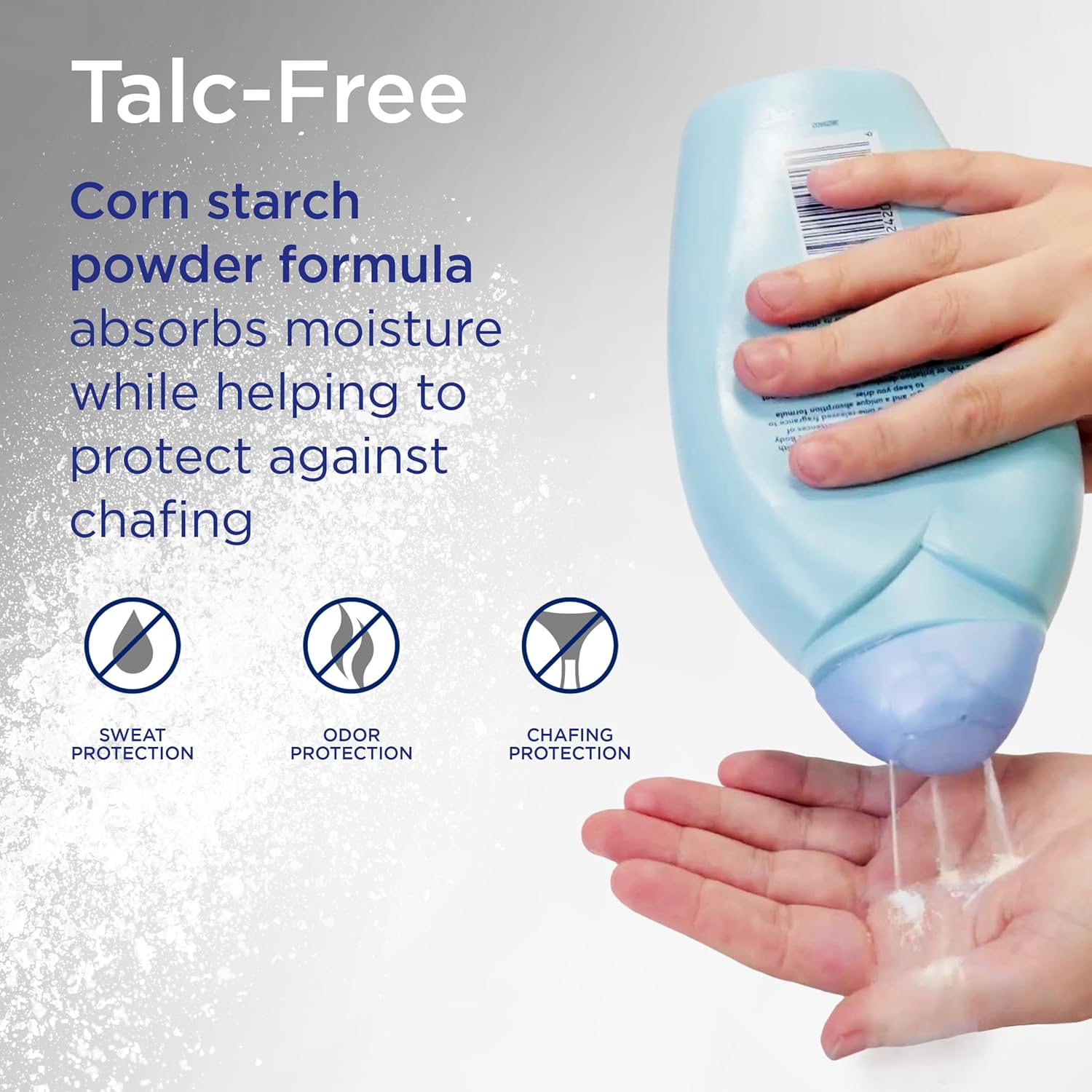 Shower to Shower, Absorbent Body Powder Morning Fresh, 13 Oz image number 4