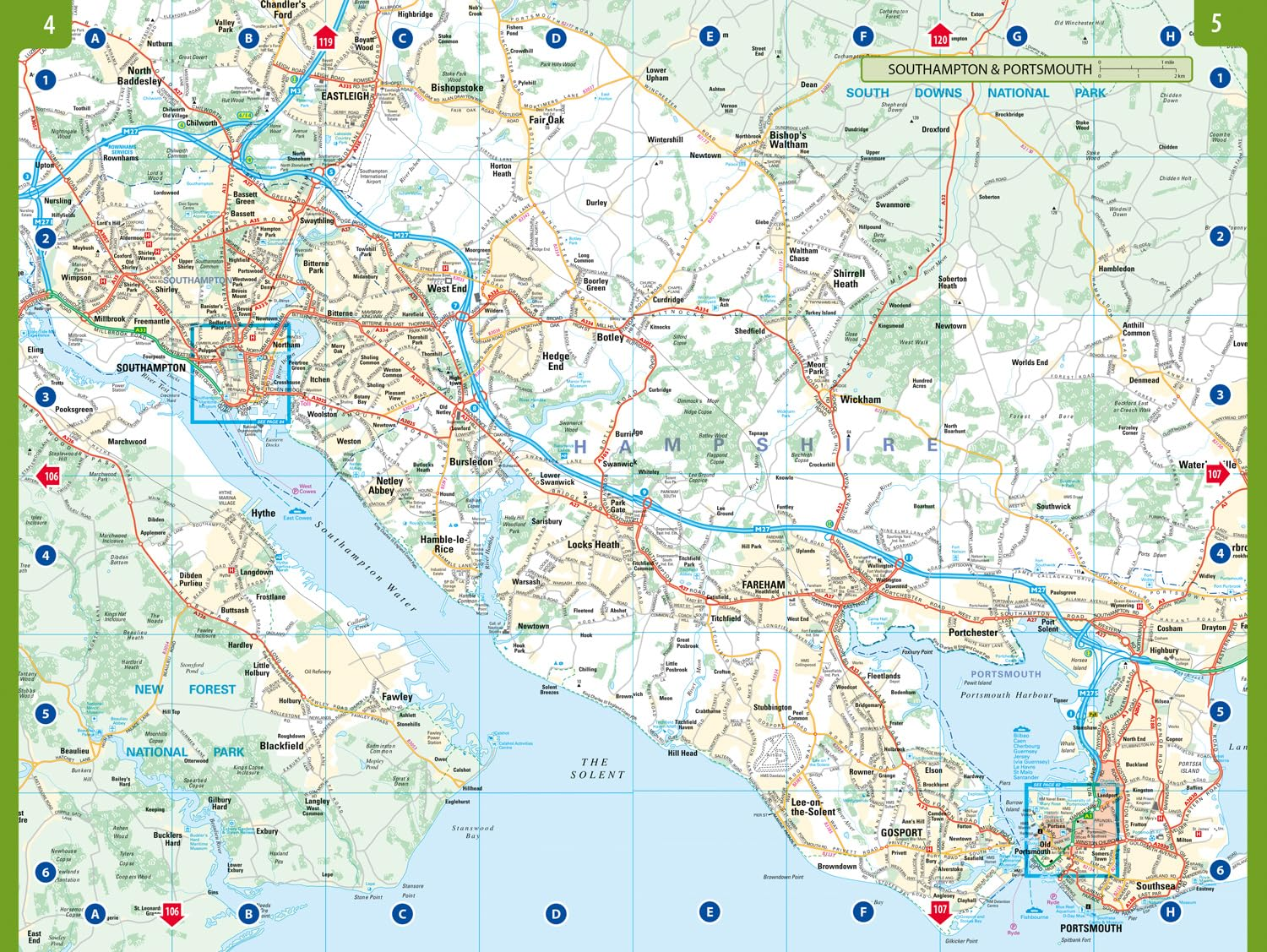 Collins Road Atlas - 2026 Collins Essential Road Atlas Britain and Northern Ireland: A4 Spiral