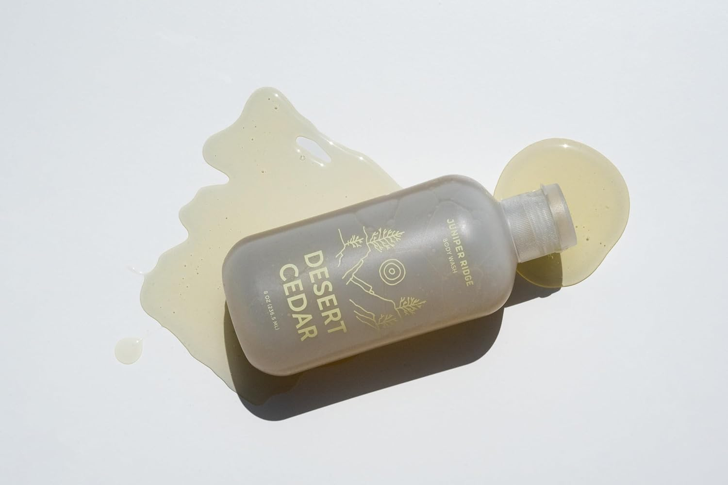 JUNIPER RIDGE Desert Cedar Body Wash - All-Purpose Liquid Castile Soap, Multi-Use Body Wash, Shampoo, Hand Wash, Face Wash, Clean, Vegan, Paraben Free, Preservative Free, 8 Oz