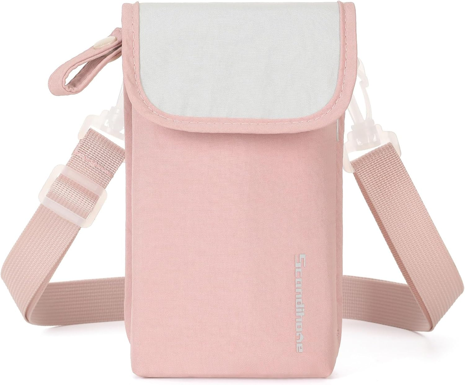 SEPWIK Water Bottle Carrier Bag with Phone Pocket 40Oz Water Bottle Holder Pouch with Adjustable Strap Water Bottle Sleeve for Walking Hiking Camping Gym Scandihome Series