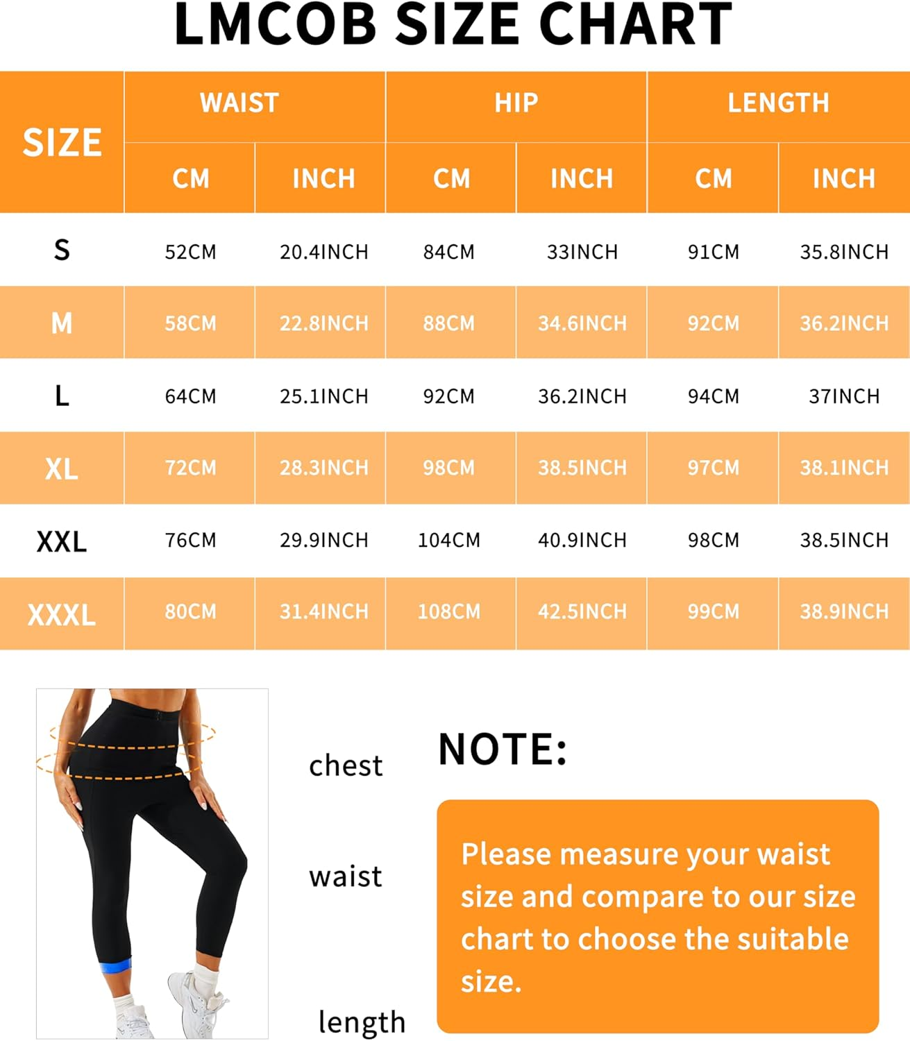 LMCOB Sauna Sweat Pants for Women High Waist Compression Sauna Leggings Workout Sauna Pants for Weight Loss