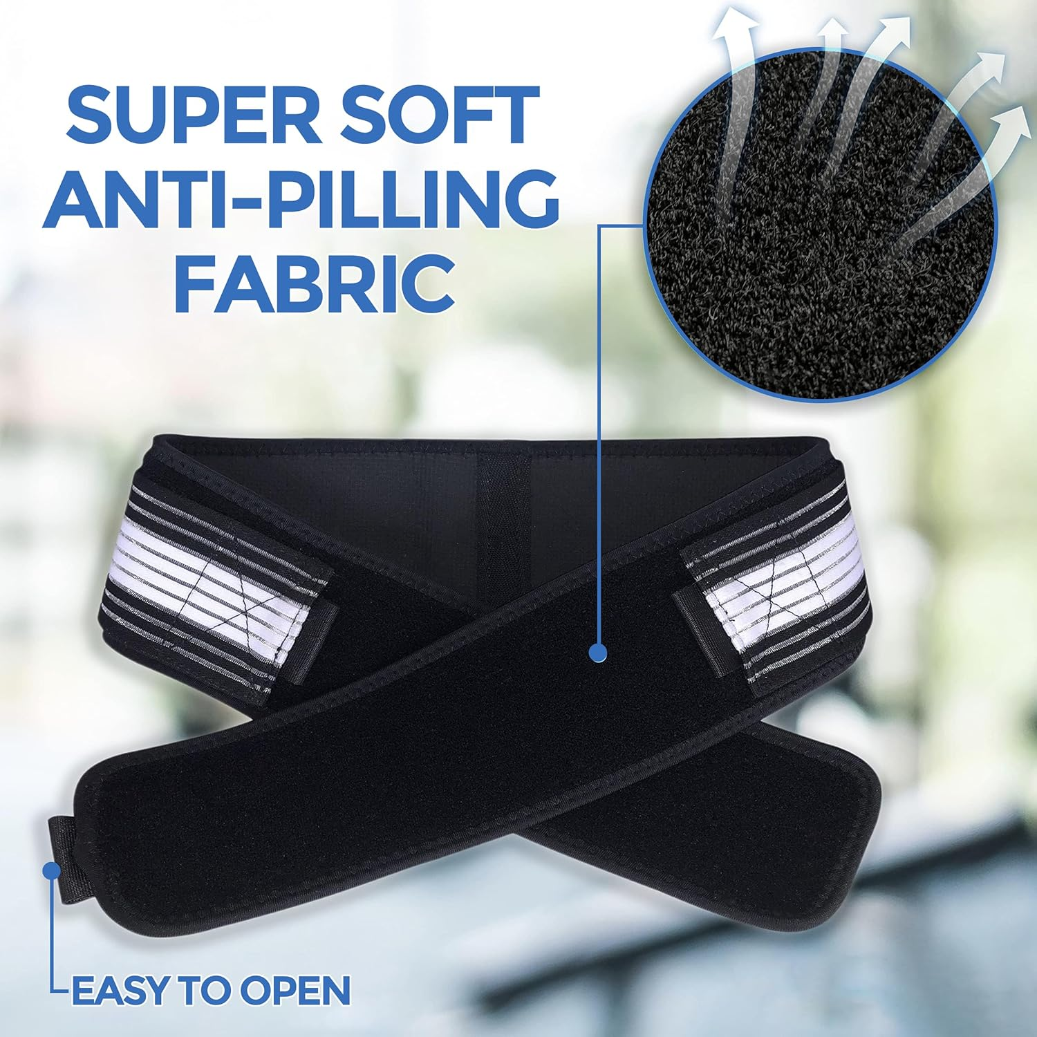 RAFSUN Joint Hip Belt for Men & Women Pelvic Support Brace for Sciatica, Lower Back, Leg & Sacral Pain Trochanter Belt for Lumbar & Pelvic Dysfunction Relief image number 4