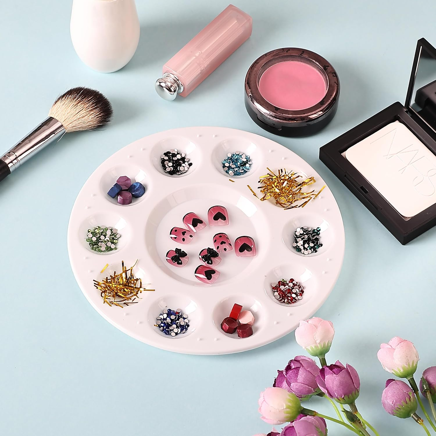 Mr. Pen- Paint Tray Palettes, 16 Pack, Paint Pallet, Paint Tray, Paint Palette Tray, Paint Supplies, Palette, Paint Holder, Painting Palette, Paint Trays for Kids, Plastic Palette image number 5