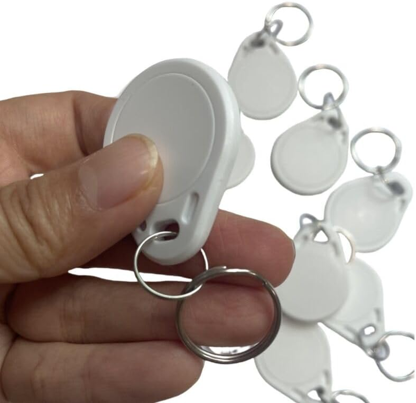 YARONGTECH 13.56Mhz RFID 1K Key Ring Tag Iso14443A Badge (Pack of 10) image number 4