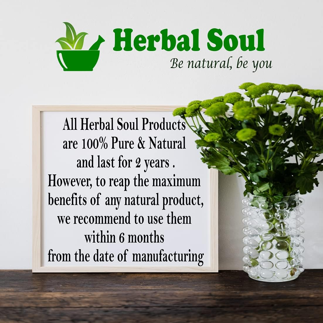 Herbal Soul Combo of Reetha Powder (100G) + Shikakai Powder (100G) for Hair, 200G image number 3